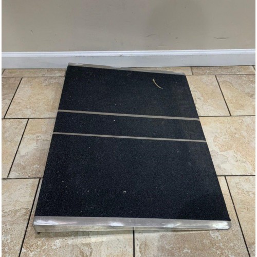 PVI Aluminum Solid Self Supporting Threshold Ramp