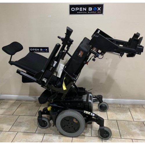 Reclined Invacare TDX SR Rehab Power Wheelchair